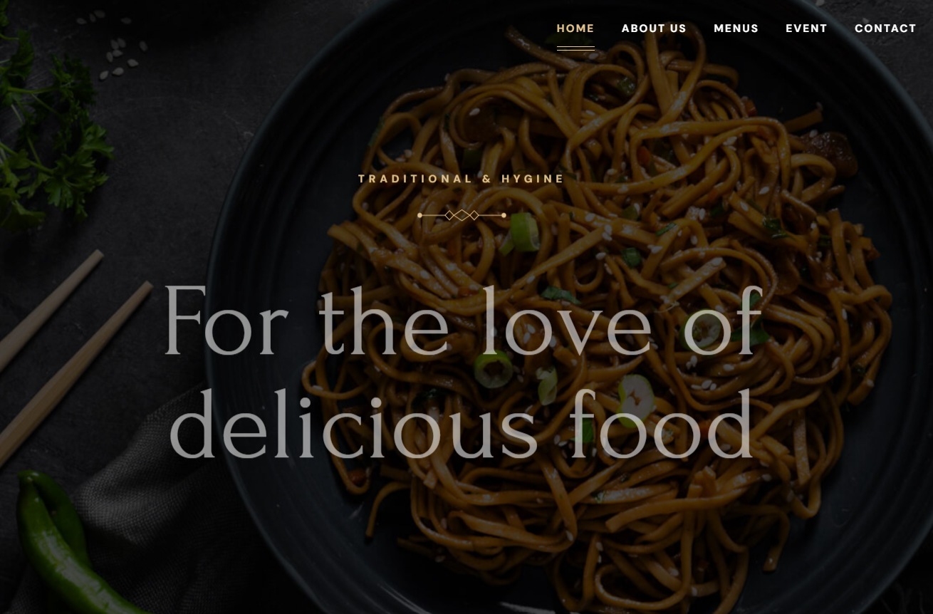 Restaurant Website